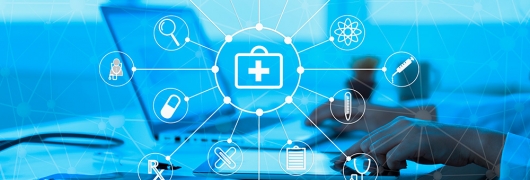 Computer with health data